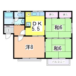 メゾン松波Ａの物件間取画像